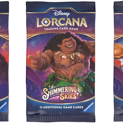 Disney Lorcana TCG: Shimmering Skies Booster Packs