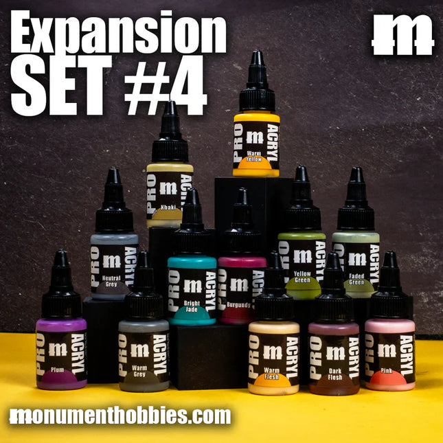Pro Acryl Expansion Set #4 - 12 Colors