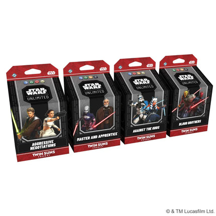 [Pre-order] Star Wars: Unlimited - Twin Suns Deck