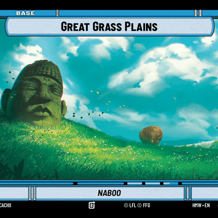 Great Grass Plains - Naboo - Normal - Star Wars Unlimited Homeworlds card