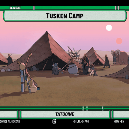 Tusken Camp - Tatooine - Normal - Star Wars Unlimited Homeworlds card