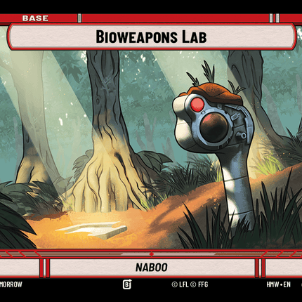 Bioweapons Lab - Naboo - Normal - Star Wars Unlimited Homeworlds card