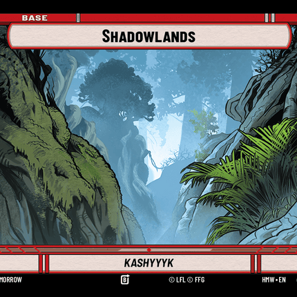 Shadowlands - Kashyyyk - Normal - Star Wars Unlimited Homeworlds card