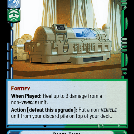 Bacta Tank - Normal - Star Wars Unlimited Homeworlds card