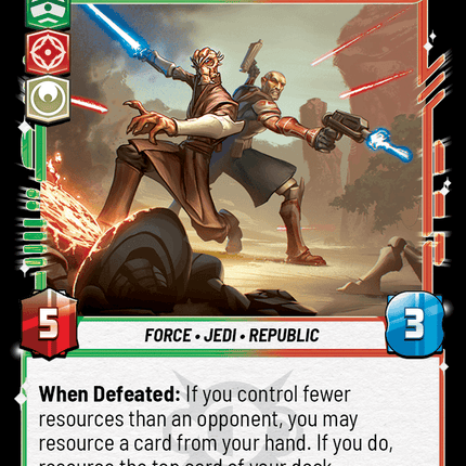 Ima-Gun Di - Holding out for Resupply - Normal - Star Wars Unlimited Homeworlds card