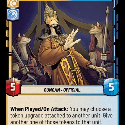 Boss Lyonie - Hypnotized - Normal - Star Wars Unlimited Homeworlds card