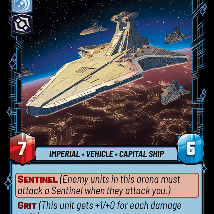 Imperial Venator - Normal - Star Wars Unlimited Homeworlds card