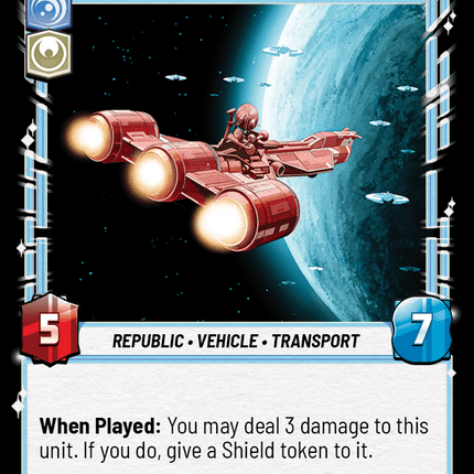 Radiant VII - Negotiating for Naboo - Normal - Star Wars Unlimited Homeworlds card