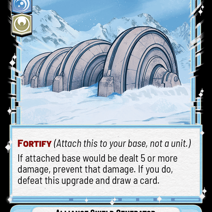 Alliance Shield Generator - Normal - Star Wars Unlimited Homeworlds card