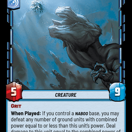 Sando Aqua Monster - Normal - Star Wars Unlimited Homeworlds card