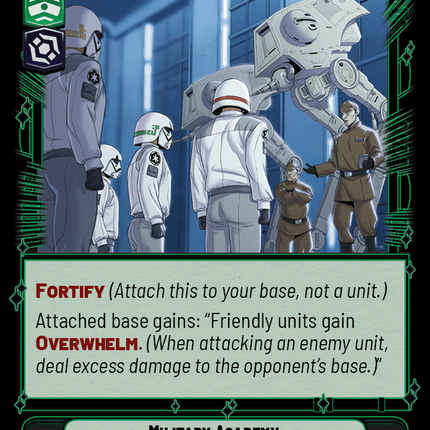 Military Academy - Normal - Star Wars Unlimited Homeworlds card
