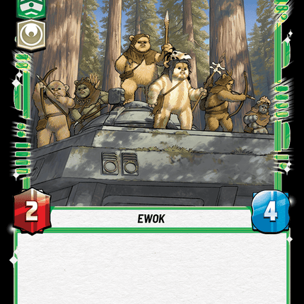 Ewok Brigade - Normal - Star Wars Unlimited Homeworlds card