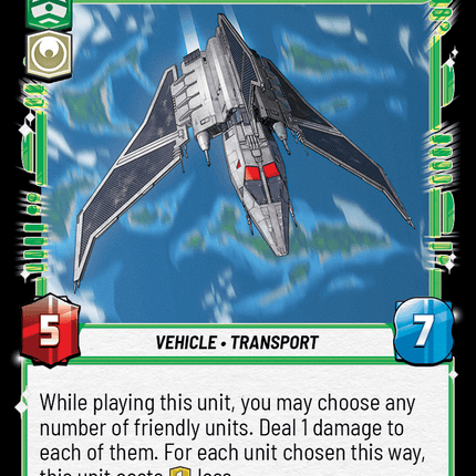 The Marauder - A New Home - Normal - Star Wars Unlimited Homeworlds card
