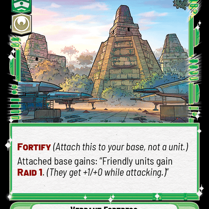 Verdant Fortress - Normal - Star Wars Unlimited Homeworlds card
