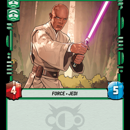 Mace Windu - Austere Centrist - Normal - Star Wars Unlimited Homeworlds card