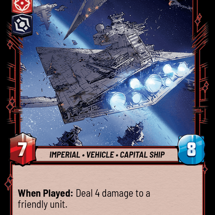 Battle-Scarred Destroyer - Normal - Star Wars Unlimited Homeworlds card