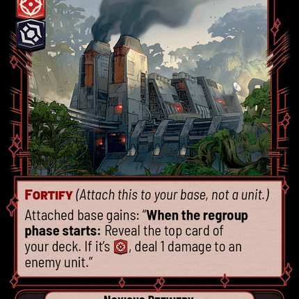 Noxious Refinery - Normal - Star Wars Unlimited Homeworlds card