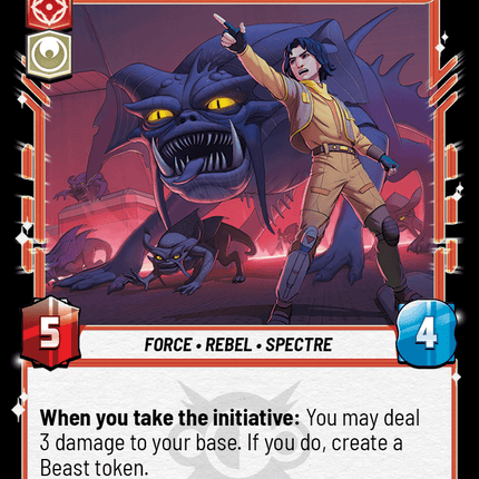 Ezra Bridger - What are you Afraid Of? - Normal - Star Wars Unlimited Homeworlds card