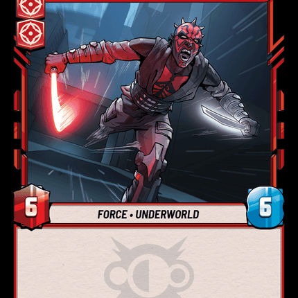 Maul - Only Revenge Remains - Normal - Star Wars Unlimited Homeworlds card