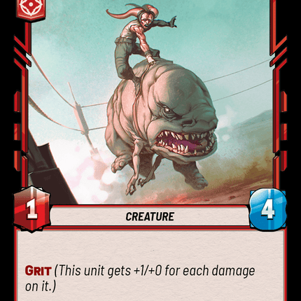 Feisty Blurrg - Normal - Star Wars Unlimited Homeworlds card