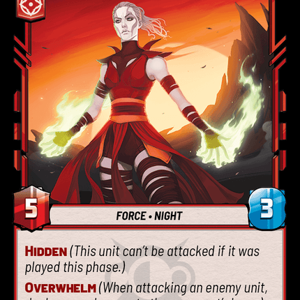 Nightsister Prodigy - Normal - Star Wars Unlimited Homeworlds card