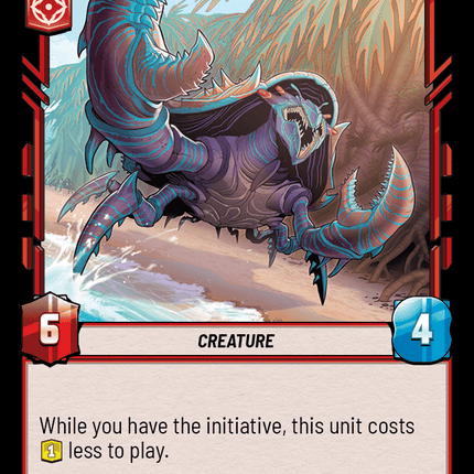 Aggrocrab - Normal - Star Wars Unlimited Homeworlds card