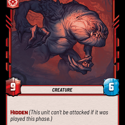 Dathomiri Rancor - Normal - Star Wars Unlimited Homeworlds card