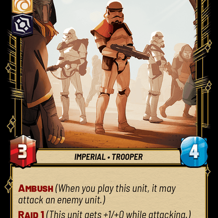 Sandtrooper Squad - Normal - Star Wars Unlimited Homeworlds card