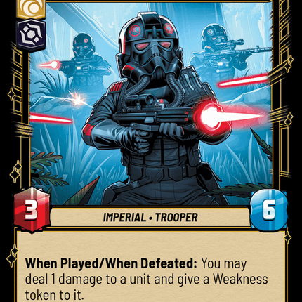 Inferno Squad - We can Grieve Later - Normal - Star Wars Unlimited Homeworlds card