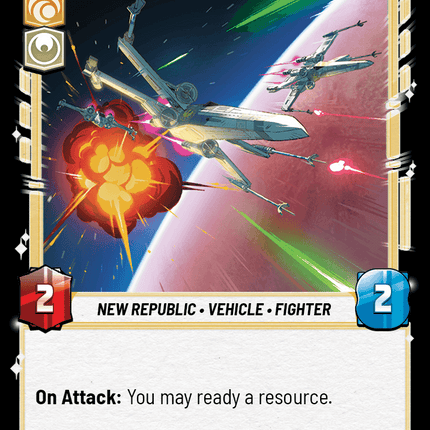 Corona Squadron X-Wing - Normal - Star Wars Unlimited Homeworlds card