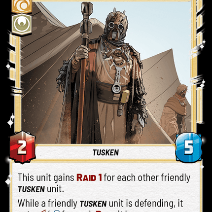 The Chieftain - Here Since the Oceans Dried - Normal - Star Wars Unlimited Homeworlds card