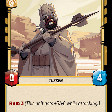 Tusken Raider - Normal - Star Wars Unlimited Homeworlds card