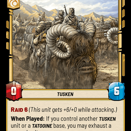 Raiding Party - Normal - Star Wars Unlimited Homeworlds card