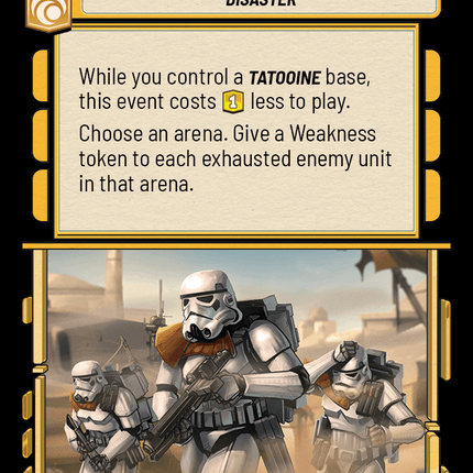 Sandstorm - Normal - Star Wars Unlimited Homeworlds card