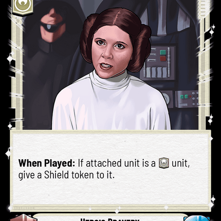 Heroic Bravery - Normal - Star Wars Unlimited Homeworlds card