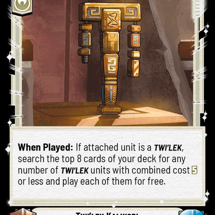 Twi'lek Kalikori - Normal - Star Wars Unlimited Homeworlds card