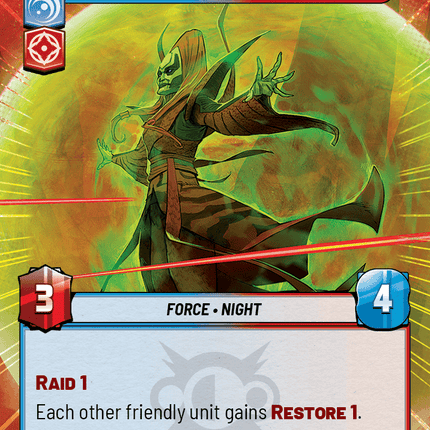 Mother Talzin - Pledged to the Sisterhood - Hyperspace - Star Wars Unlimited Homeworlds card