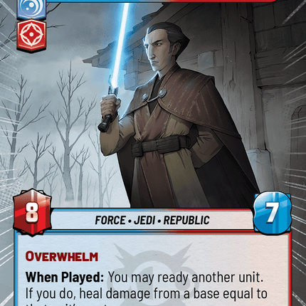 Dooku - Corruption Must Be Eradicated - Hyperspace - Star Wars Unlimited Homeworlds card