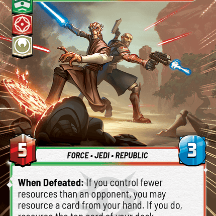 Ima-Gun Di - Holding out for Resupply - Hyperspace - Star Wars Unlimited Homeworlds card