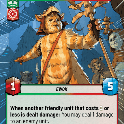 Logray - Bright Tree Shaman - Hyperspace - Star Wars Unlimited Homeworlds card