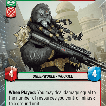 Krrsantan - Santo - Hyperspace - Star Wars Unlimited Homeworlds card