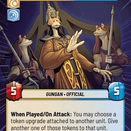 Boss Lyonie - Hypnotized - Hyperspace - Star Wars Unlimited Homeworlds card