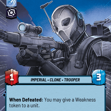 Clone X Assassin - Hyperspace - Star Wars Unlimited Homeworlds card