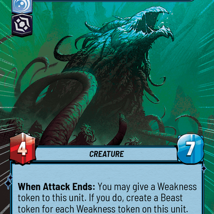 The Great Progenitor - First of the Drengir - Hyperspace - Star Wars Unlimited Homeworlds card