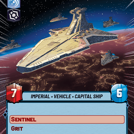 Imperial Venator - Hyperspace - Star Wars Unlimited Homeworlds card