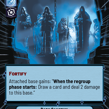 Dark Sanctum - Hyperspace - Star Wars Unlimited Homeworlds card