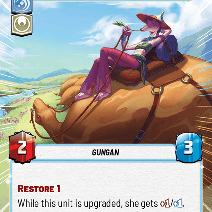 Peppi Bow - Shaak Herder - Hyperspace - Star Wars Unlimited Homeworlds card