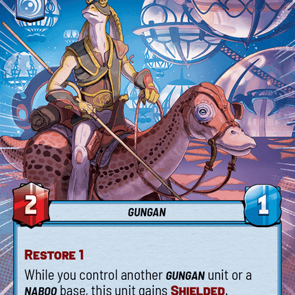 Gunga City Guard - Hyperspace - Star Wars Unlimited Homeworlds card