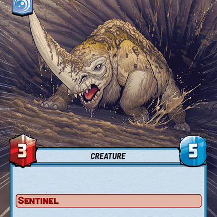 Territorial Mudhorn - Hyperspace - Star Wars Unlimited Homeworlds card
