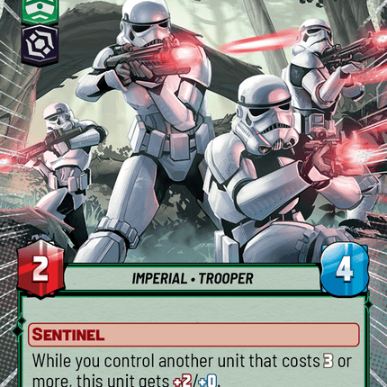 Stormtrooper Patrol - Hyperspace - Star Wars Unlimited Homeworlds card